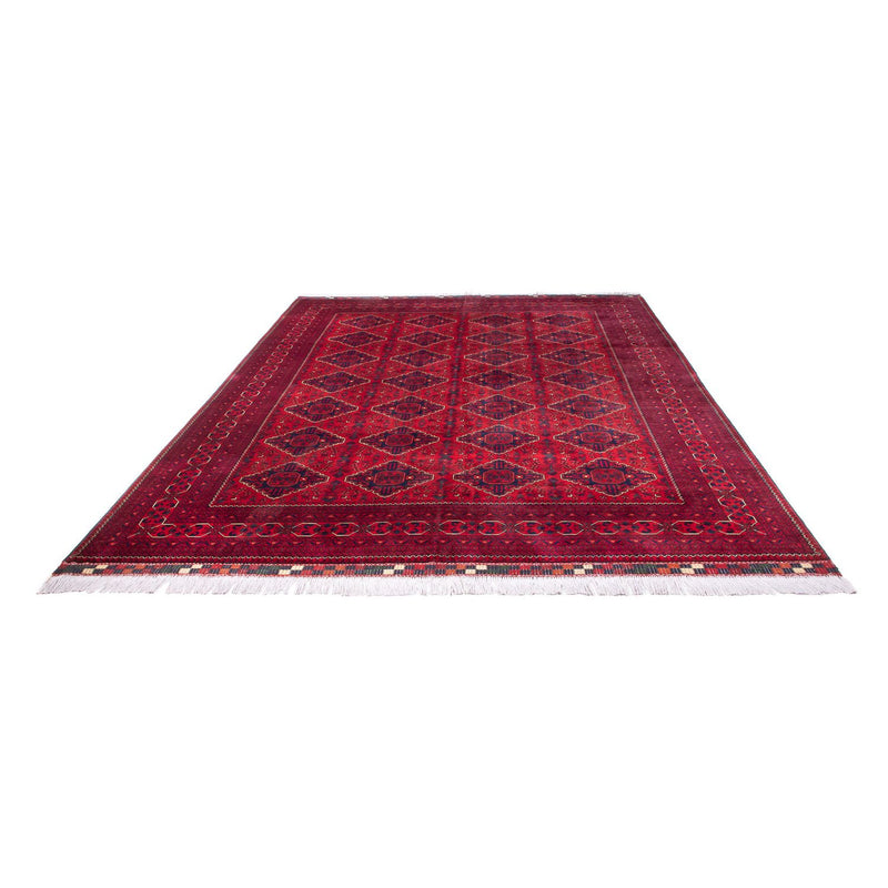 Afghan Teppich - 346 x 246 cm - rot