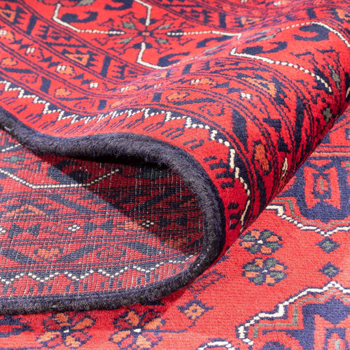 Afghan Teppich - 414 x 292 cm - rot