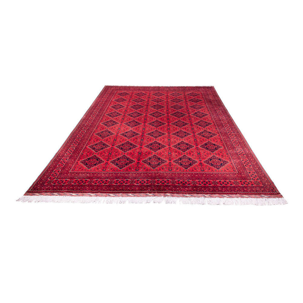 Afghan Teppich - 414 x 292 cm - rot