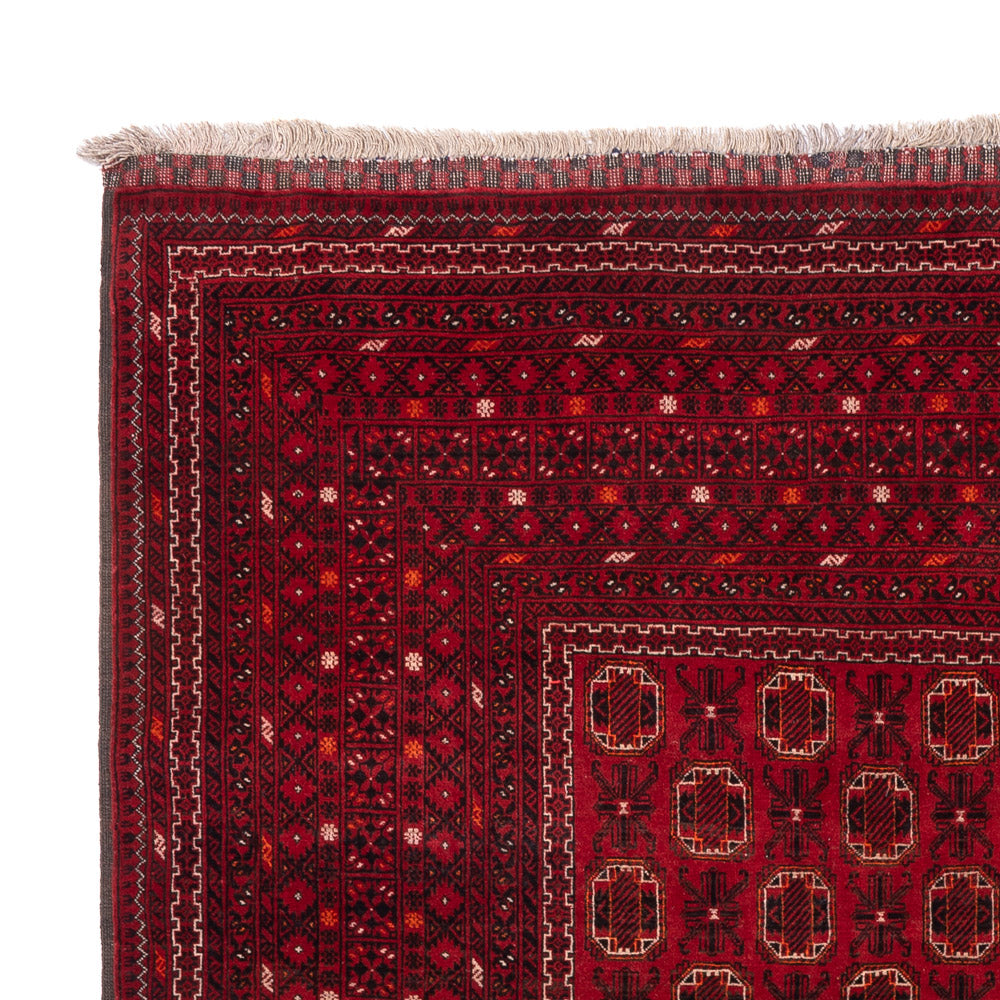 Afghan Teppich - Buchara - 274 x 198 cm - rot