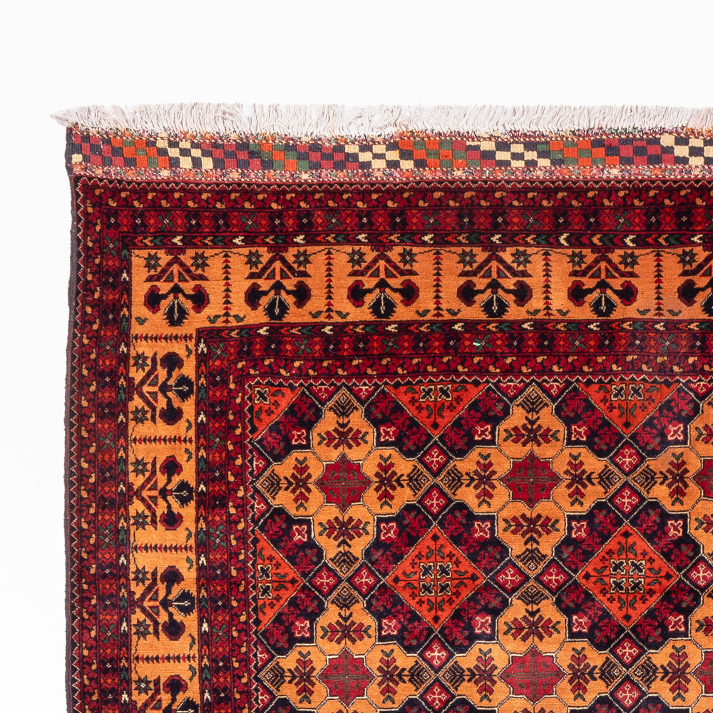 Afghan Teppich 284x199cm - Orientteppich