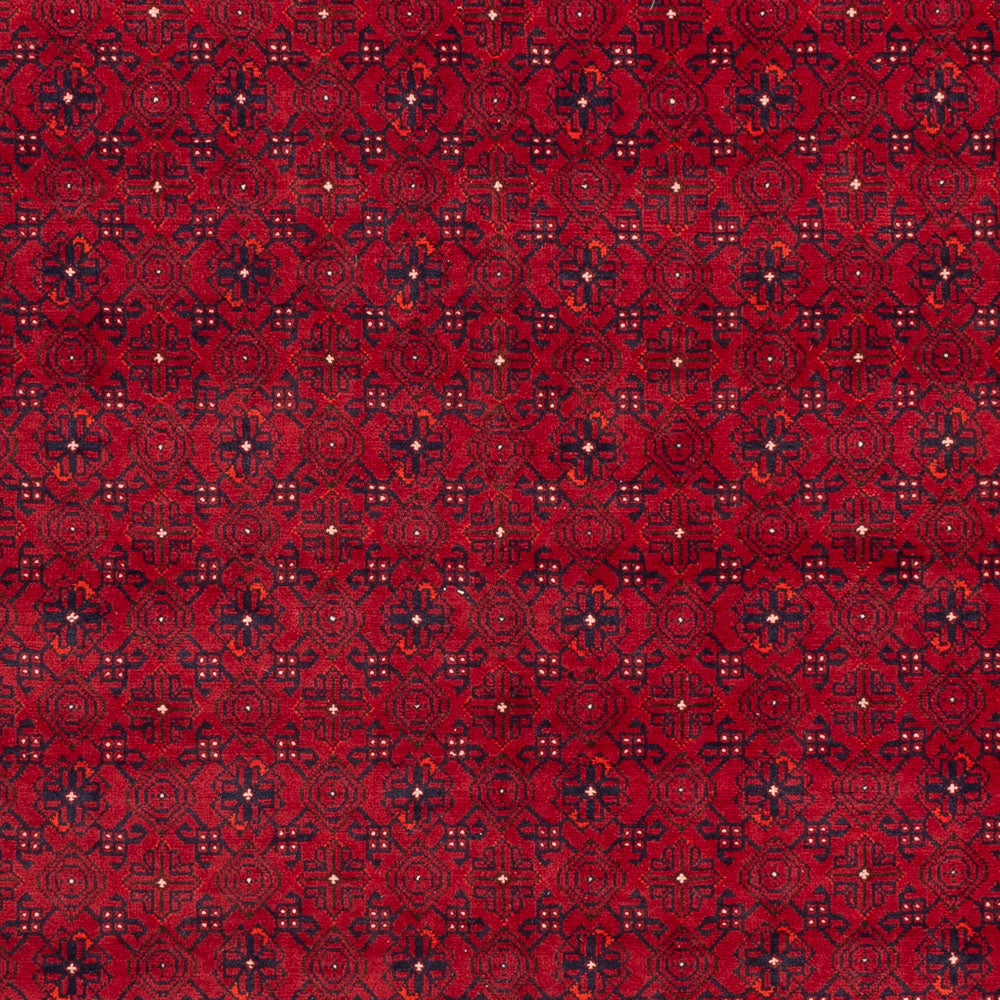 Afghan Teppich - 296 x 193 cm - rot