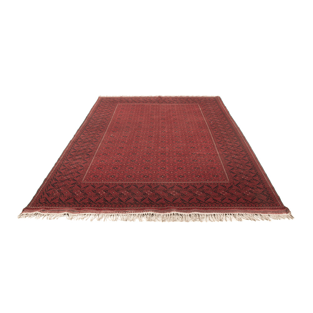 Afghan Teppich - 296 x 193 cm - rot