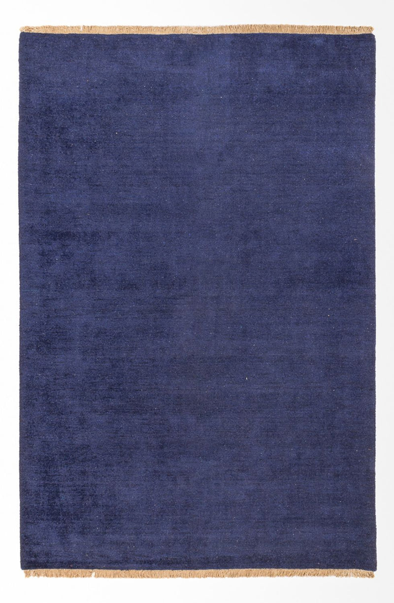 Gabbeh Teppich - Loribaft Perser - 300 x 200 cm - dunkelblau