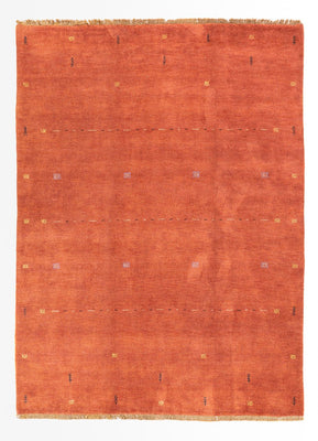 Gabbeh Teppich - Loribaft Perser - 300 x 240 cm - terrakotta