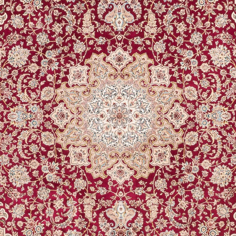 Seidenteppich - Ghom Seide - Premium - 227 x 145 cm - rot