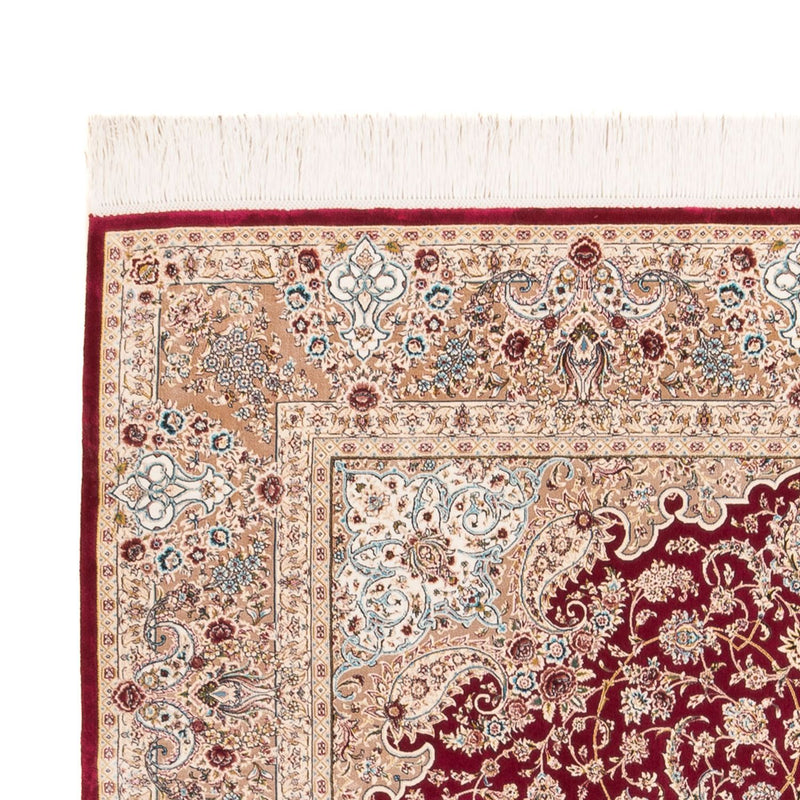 Seidenteppich - Ghom Seide - Premium - 227 x 145 cm - rot