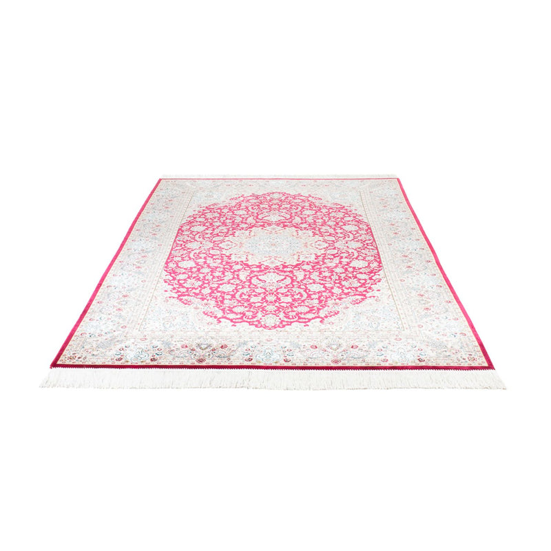 Seidenteppich - Ghom Seide - Premium - 227 x 145 cm - rot