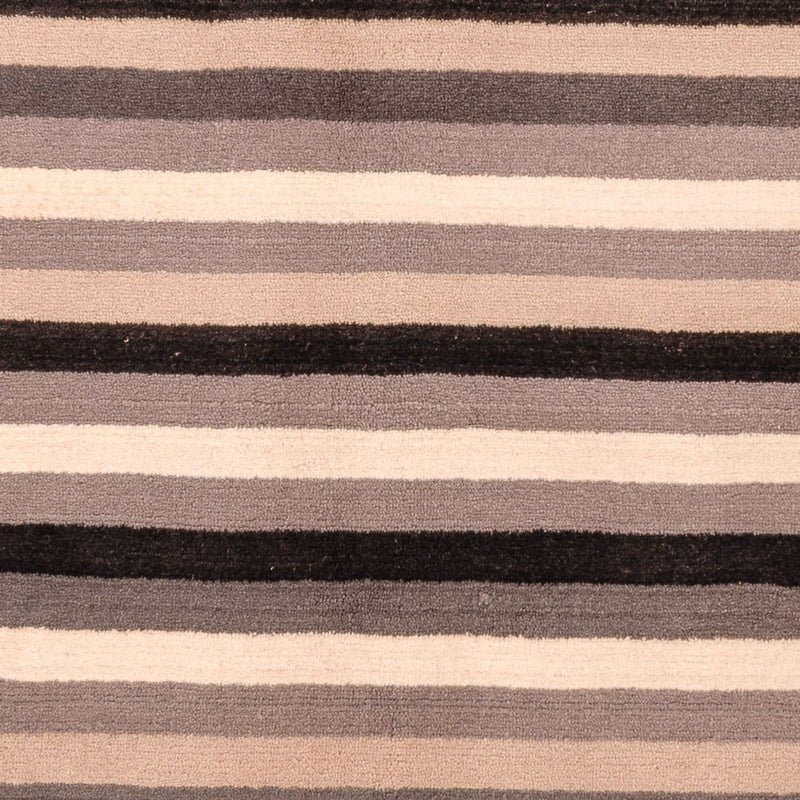 Wollteppich quadratisch  - 150 x 140 cm - mehrfarbig