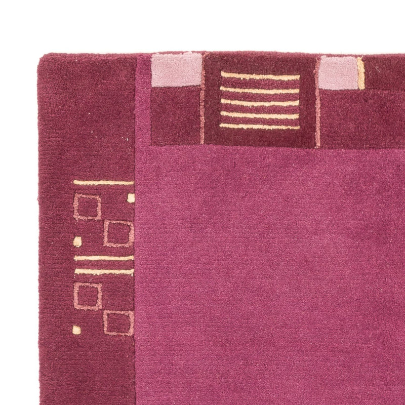 Nepal Teppich - 180 x 120 cm - violett