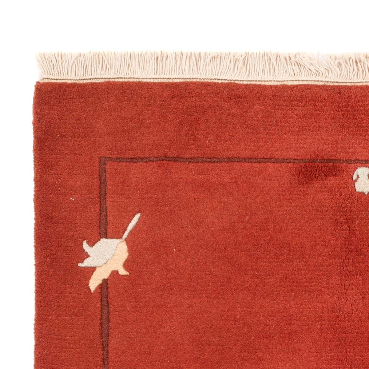 Nepal Teppich - 180 x 122 cm - rost