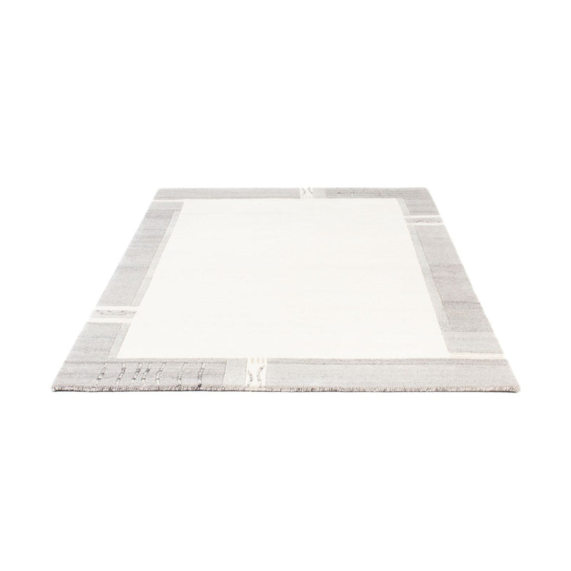Nepal Teppich - 200 x 142 cm - weiß