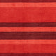 Gabbeh Teppich - Loribaft Softy - 185 x 120 cm - rot