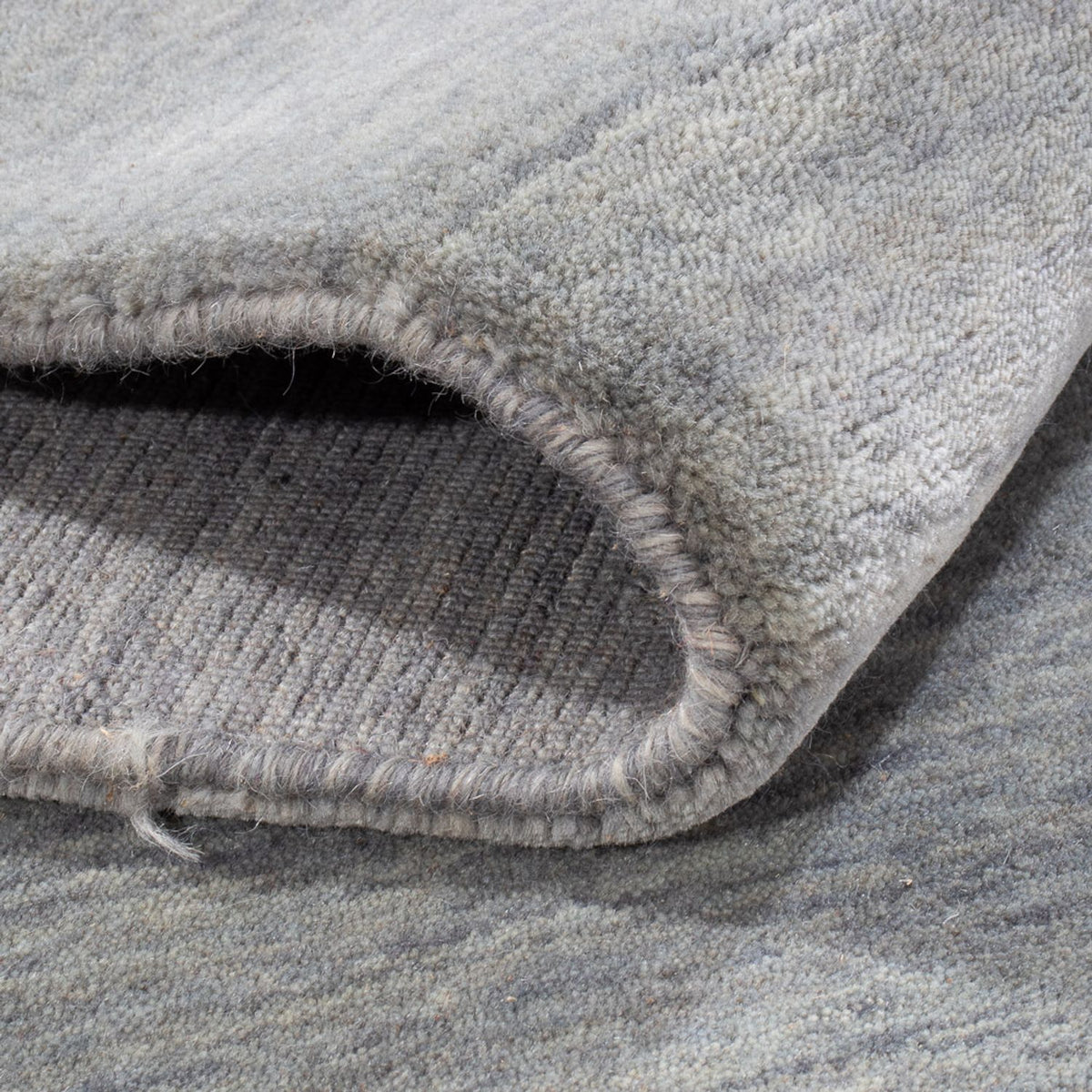 Gabbeh Teppich - Loribaft Softy - 180 x 120 cm - grau