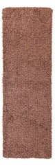 Läufer Hochflor - 203 x 64 cm - braun