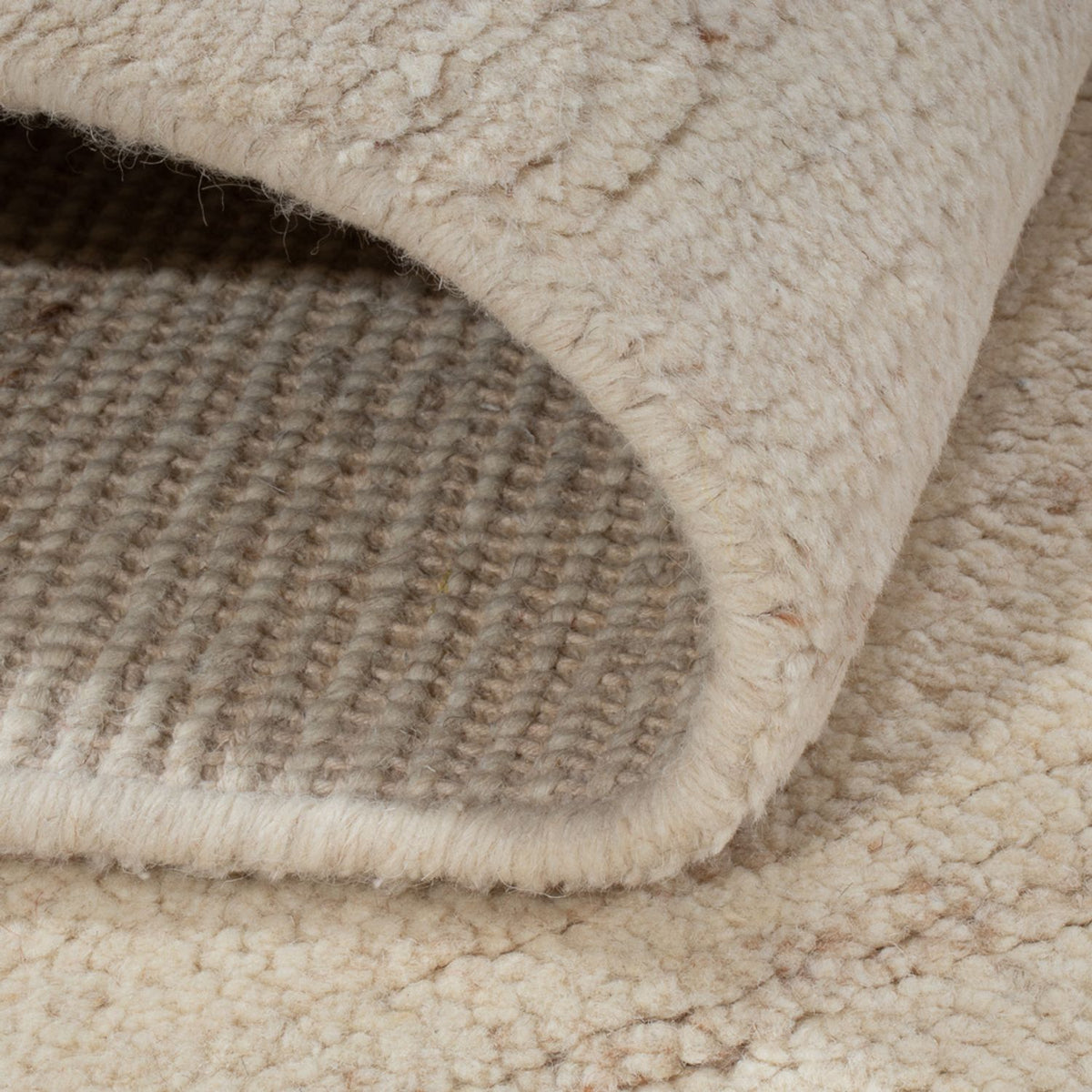 Gabbeh Teppich - Loribaft Softy - 198 x 133 cm - beige