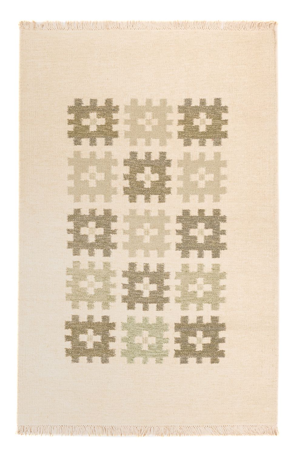 Kelim Teppich - Trendy - 180 x 120 cm - beige
