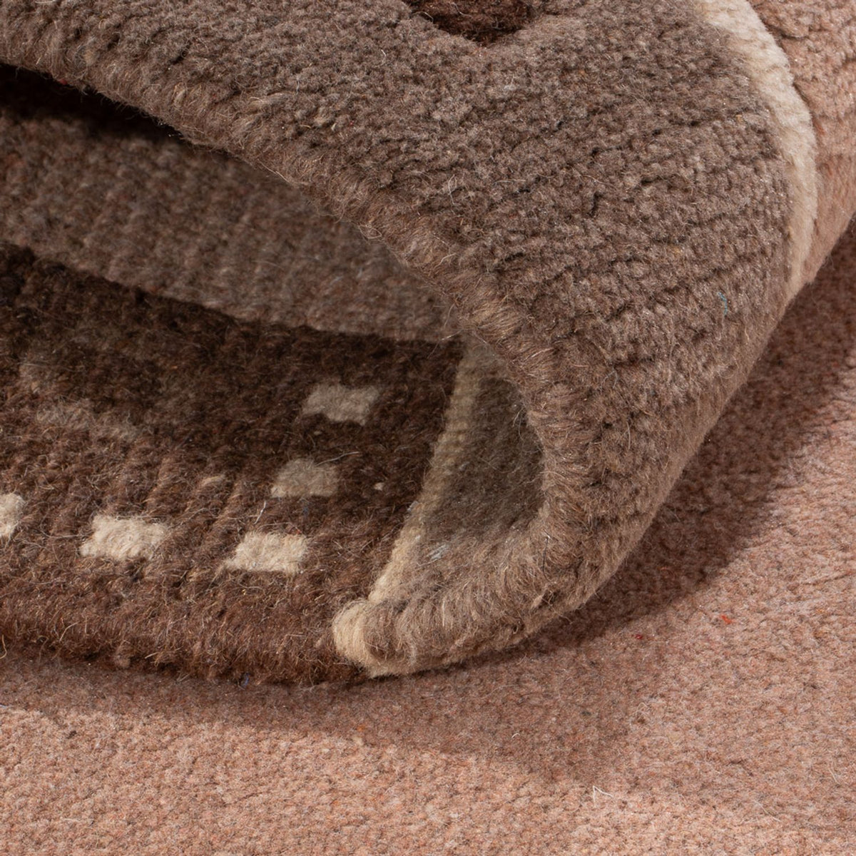 Nepal Teppich - 148 x 83 cm - rosa