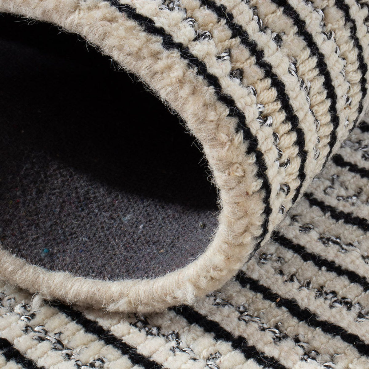 Läufer Woll - 145 x 80 cm - beige