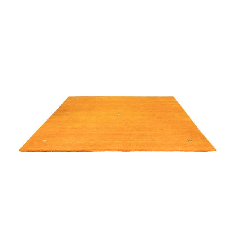 Gabbeh Teppich - Softy quadratisch  - 250 x 250 cm - gold