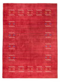 Gabbeh Teppich - Loribaft Softy - 240 x 170 cm - rot
