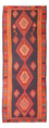 Läufer Kelim - Old - 385 x 145 cm - mehrfarbig