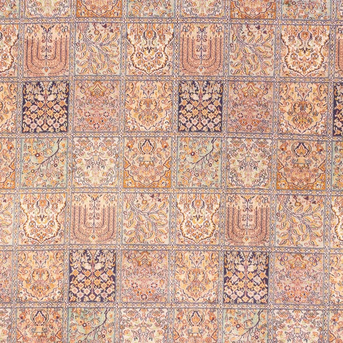 Seidenteppich - Kaschmir Seide - 337 x 247 cm - hellrot