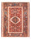 Perserteppich - Nomadic - 130 x 108 cm - hellrot
