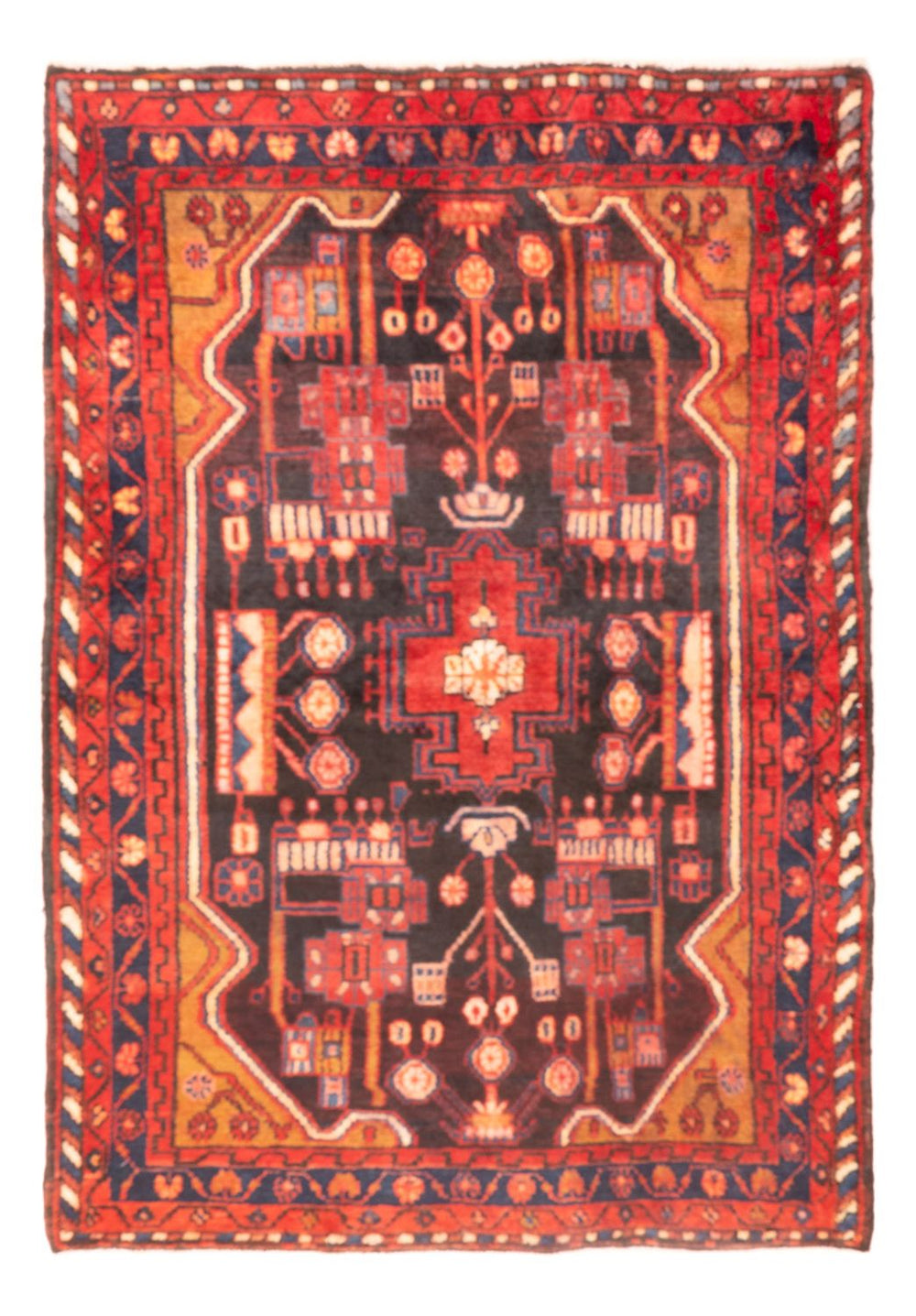 Perserteppich - Nomadic - 167 x 114 cm - mehrfarbig