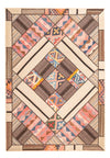 Patchwork Teppich 160x230cm - Orientteppich - Rechteckig / Mehrfarbig / 160 x 230 cm Rechteckig