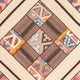 Läufer Patchwork - 230 x 160 cm - mehrfarbig