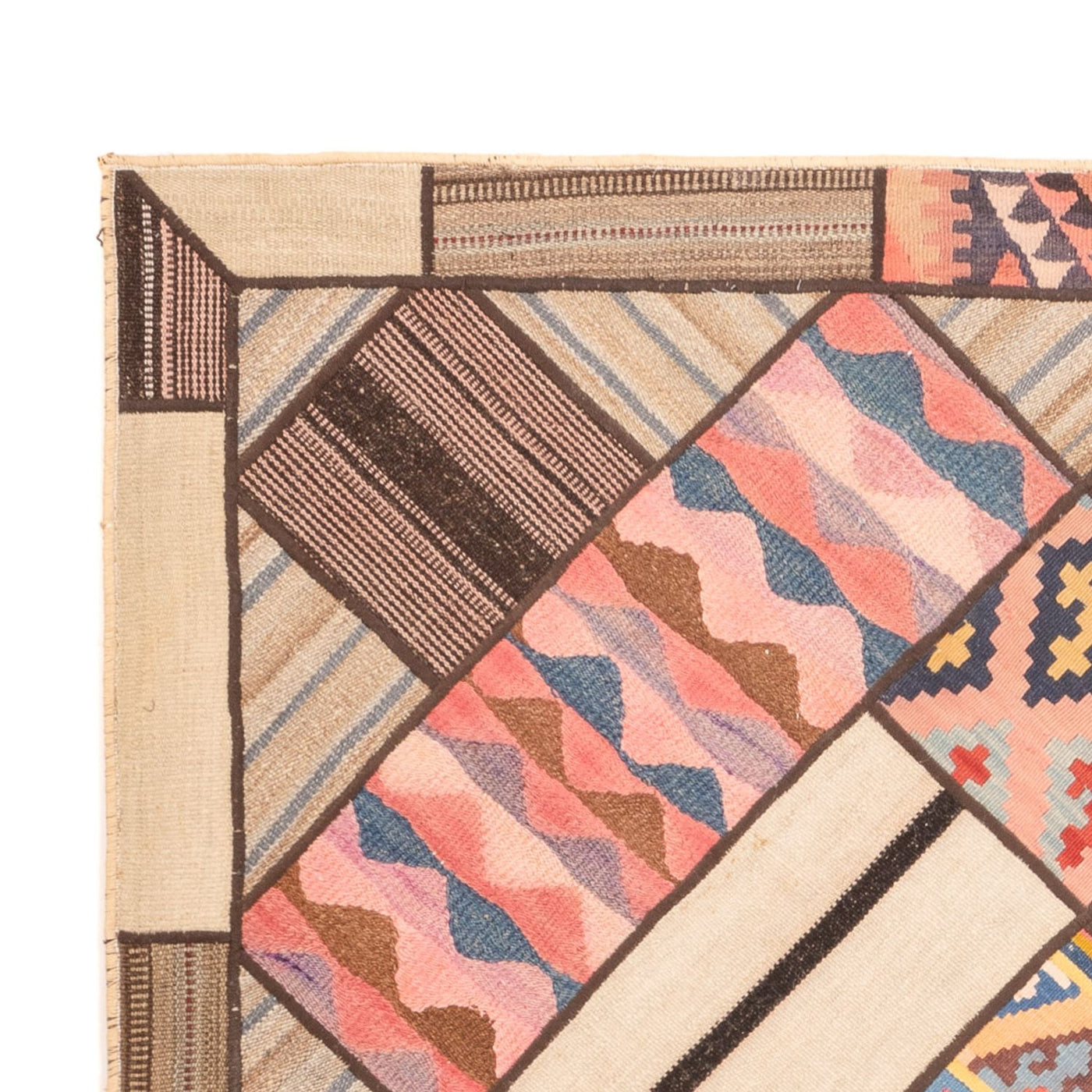 Patchwork Teppich 230x160cm - Orientteppich