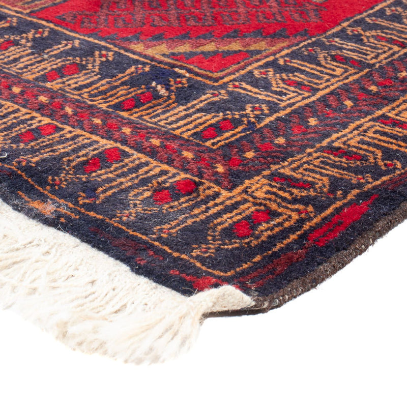 Belutsch Teppich - 142 x 95 cm - rot