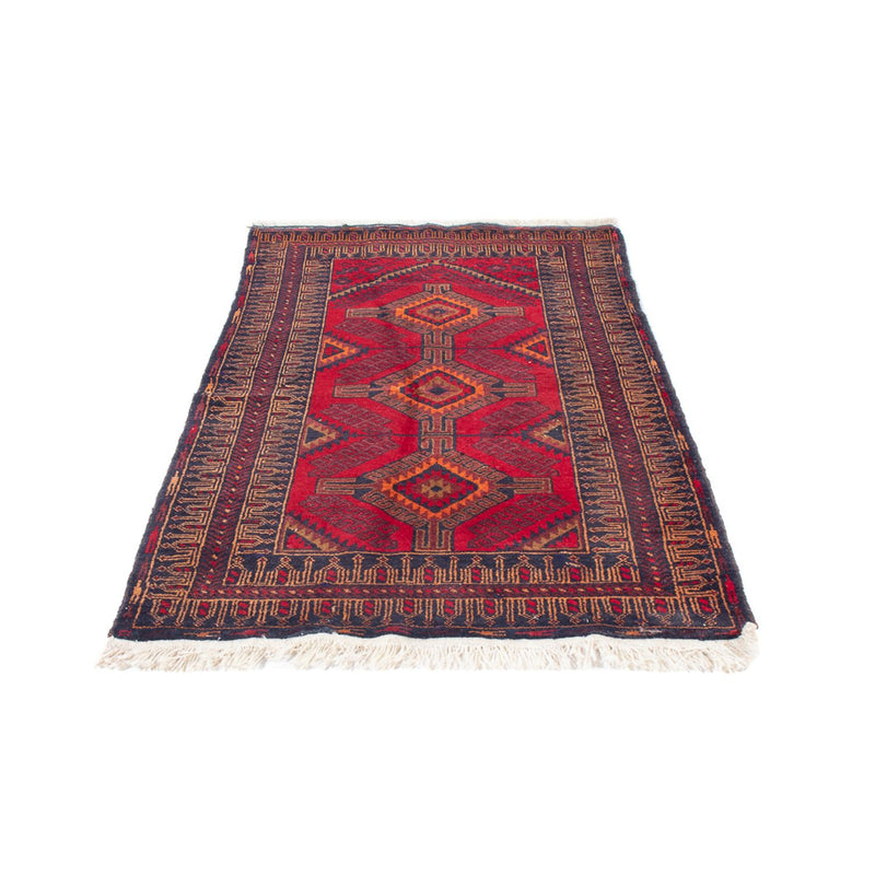 Belutsch Teppich - 142 x 95 cm - rot