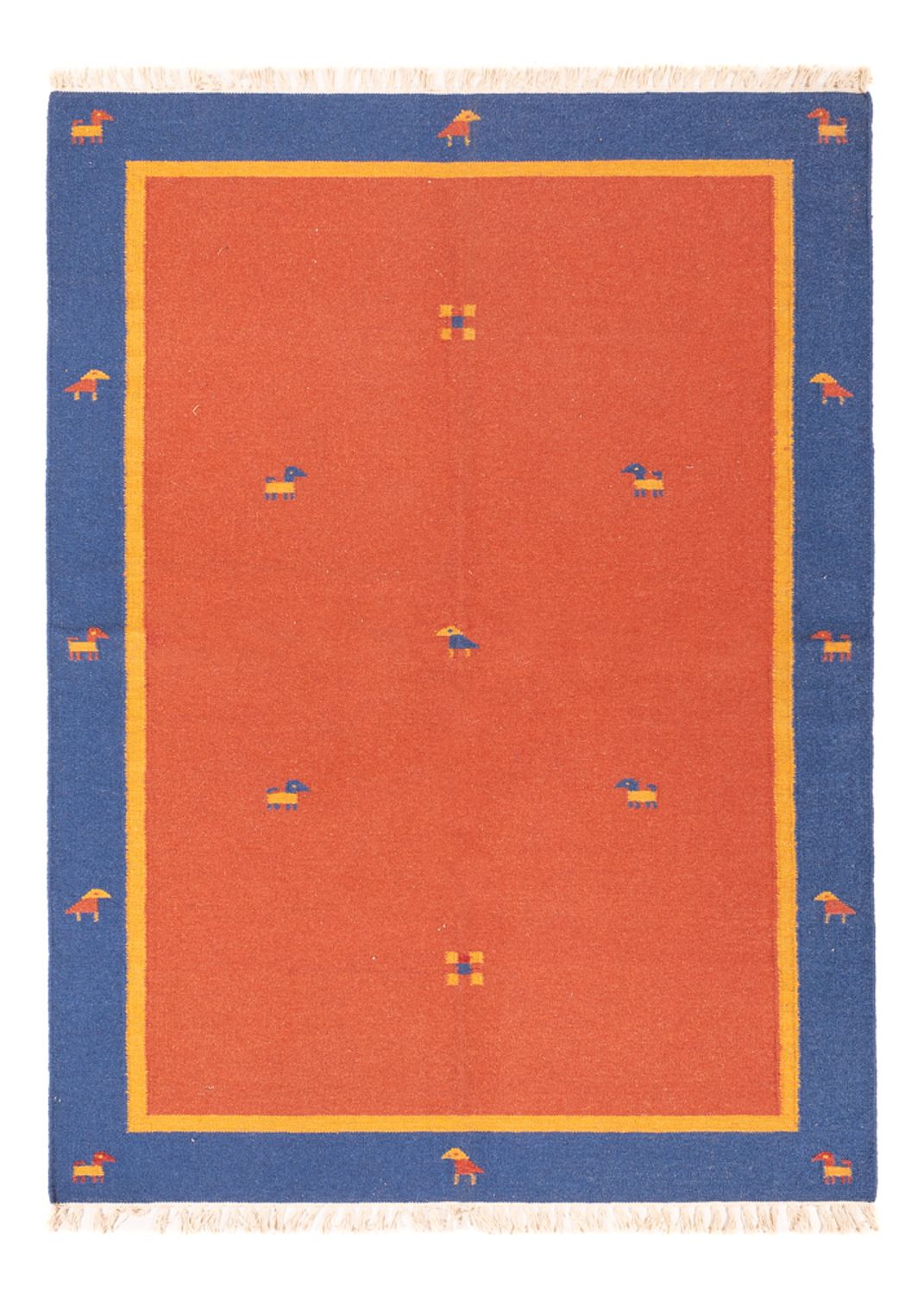 Kelim Teppich - Trendy - 200 x 140 cm - mehrfarbig