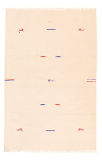 Kelim Teppich - Trendy - 180 x 120 cm - naturweiß