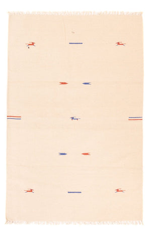 Kelim Teppich - Trendy - 180 x 120 cm - naturweiß