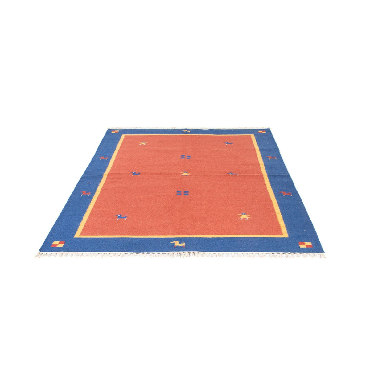 Kelim Teppich - Trendy - 200 x 140 cm - mehrfarbig