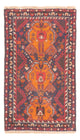 Belutsch Teppich - 140 x 78 cm - mehrfarbig