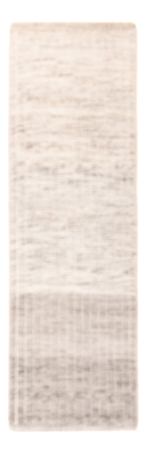 Läufer Woll - 100 x 32 cm - hellgrau
