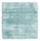 Viskose Teppich quadratisch  - 30 x 30 cm - hellblau