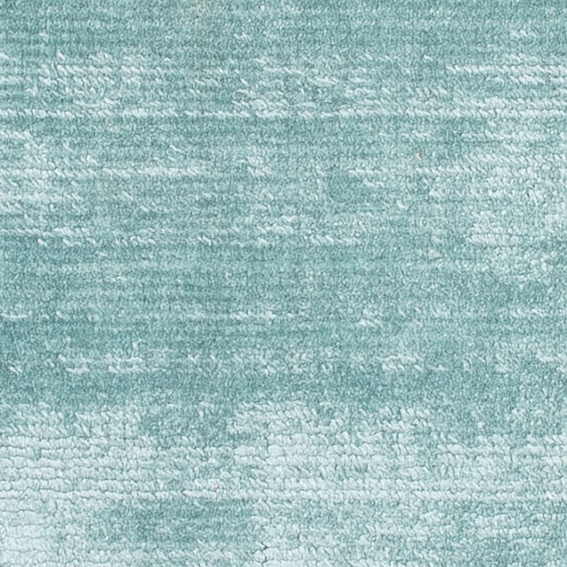 Viskose Teppich quadratisch  - 30 x 30 cm - hellblau