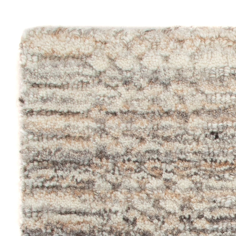 Wollteppich quadratisch  - 31 x 30 cm - mehrfarbig