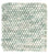 Wollteppich quadratisch  - 30 x 30 cm - hellgrün