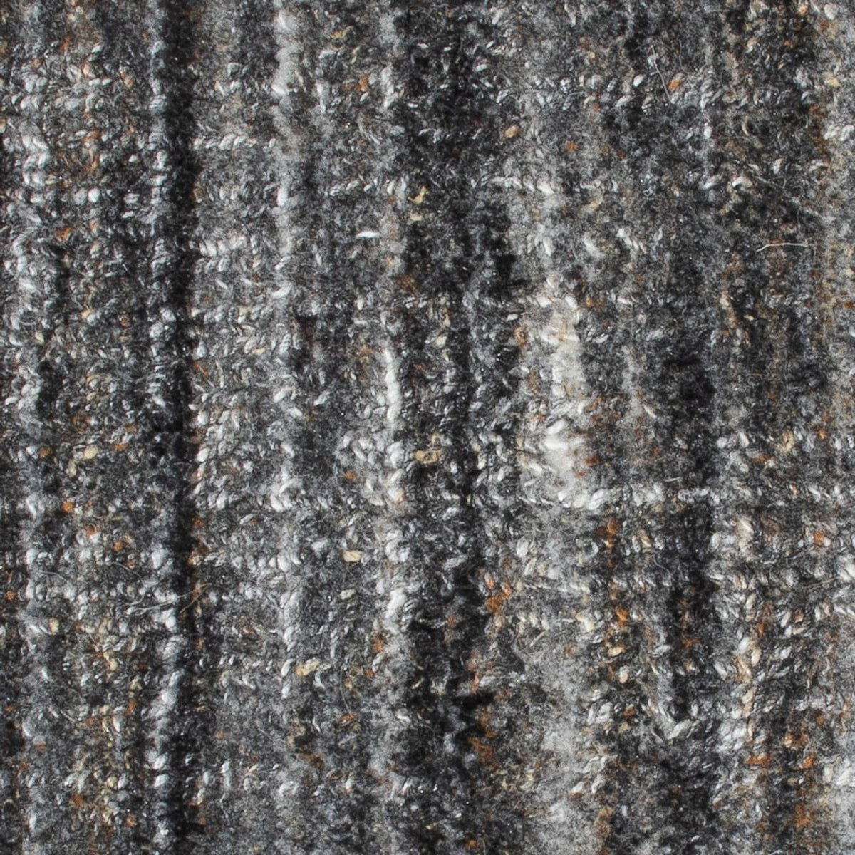 Wollteppich quadratisch  - 35 x 30 cm - dunkelgrau