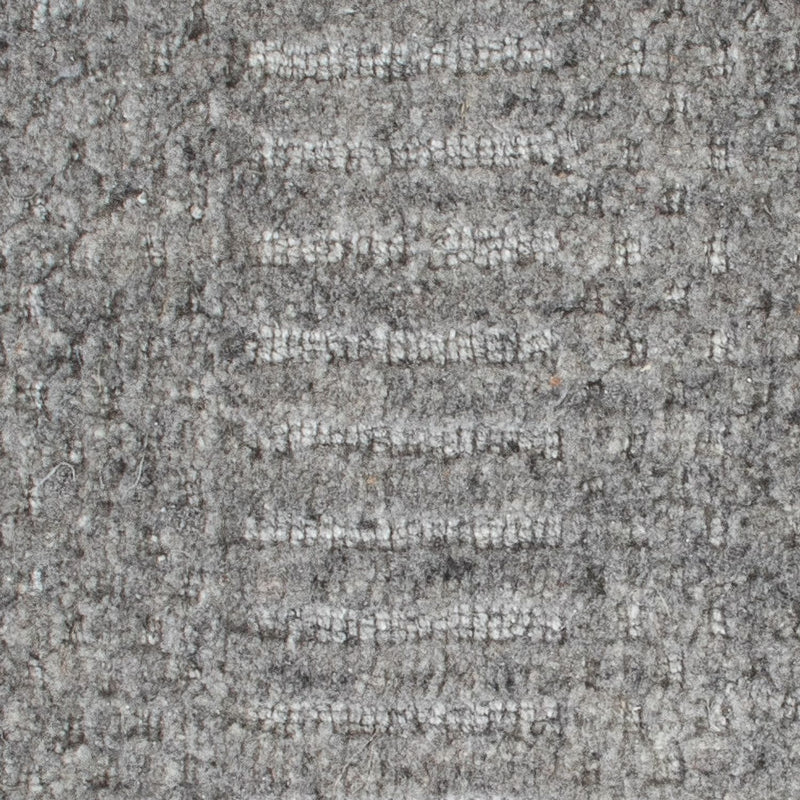 Wollteppich quadratisch  - 32 x 32 cm - dunkelgrau