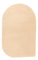Wollteppich - 92 x 60 cm - beige