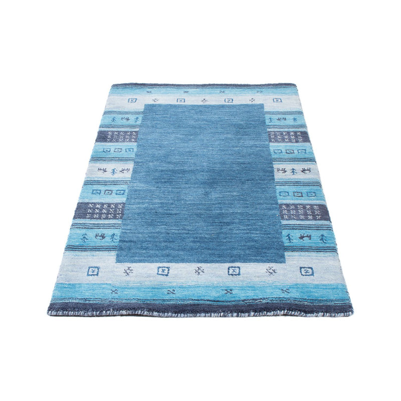 Gabbeh Teppich - Indus - 140 x 70 cm - blau