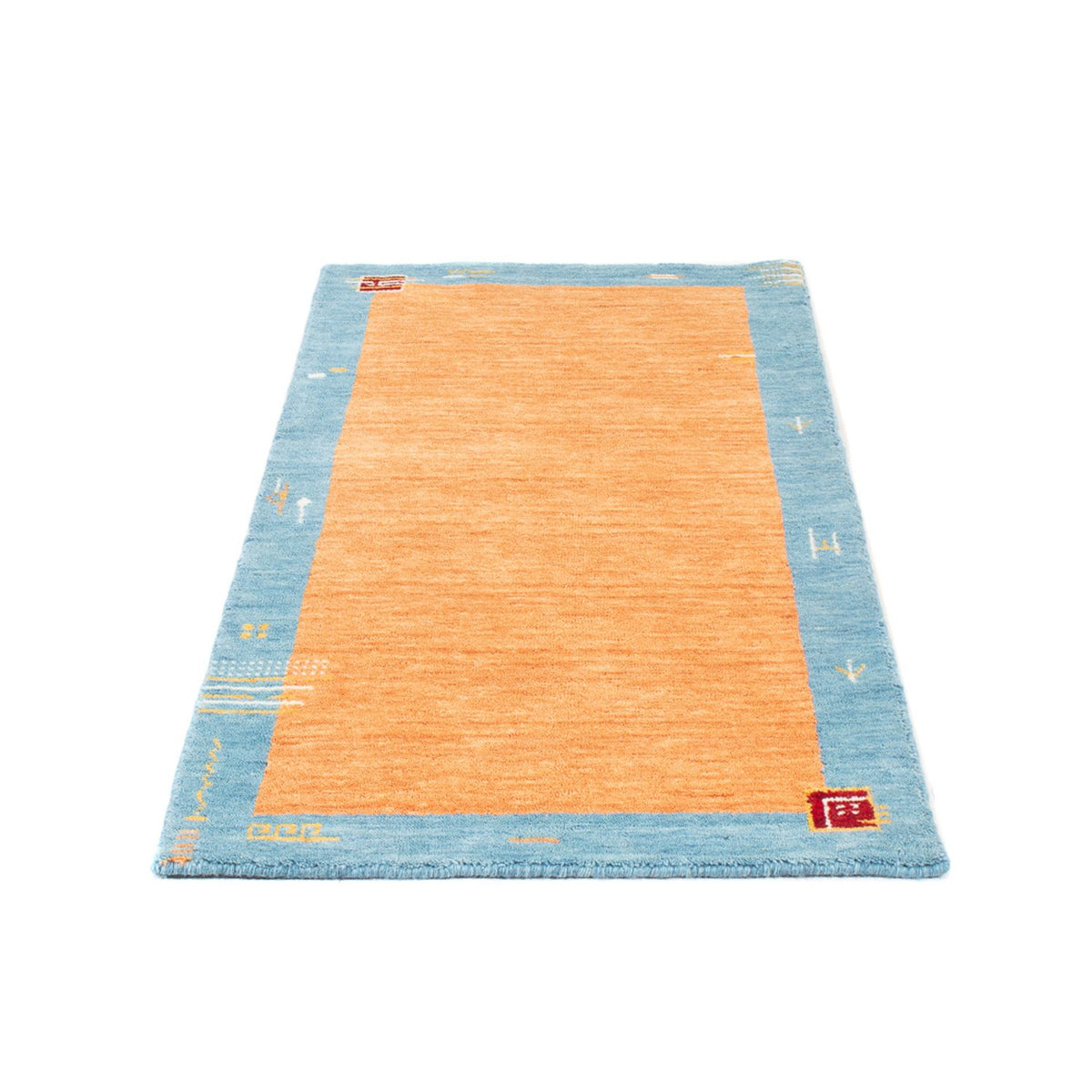 Gabbeh Teppich - Indus - 140 x 70 cm - orange