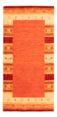 Gabbeh Teppich - Indus - 145 x 70 cm - orange
